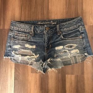American Eagle jean shorts